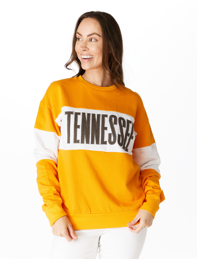 The Tennessee Color Block Sweatshirt