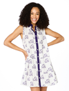 The Horned Frogs Poplin Tank Dress