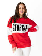 The Georgia Color Block Sweatshirt