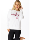 The Cocky Embroidered Sweatshirt