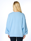 The University of North Carolina Glitter Script Balloon Pullover