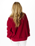 The Forever to Thee Glitter Script Balloon Pullover
