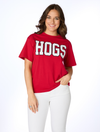 The Hogs Varsity Boyfriend Tee