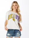 The Geaux Boxy Tee