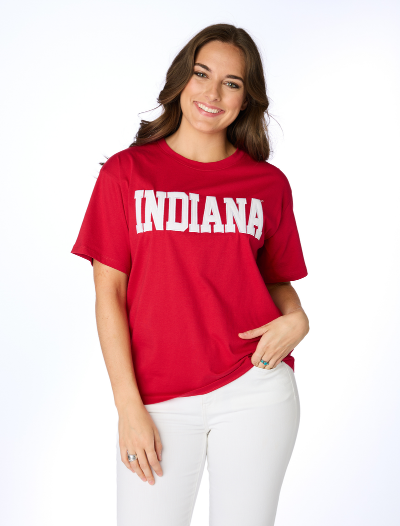 The Indiana Varsity Boyfriend Tee