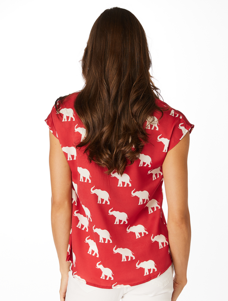 The Alabama V-Neck Blouse