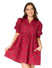 The Gamecocks Poplin Dress