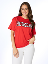 The Huskers Varsity Boyfriend Tee