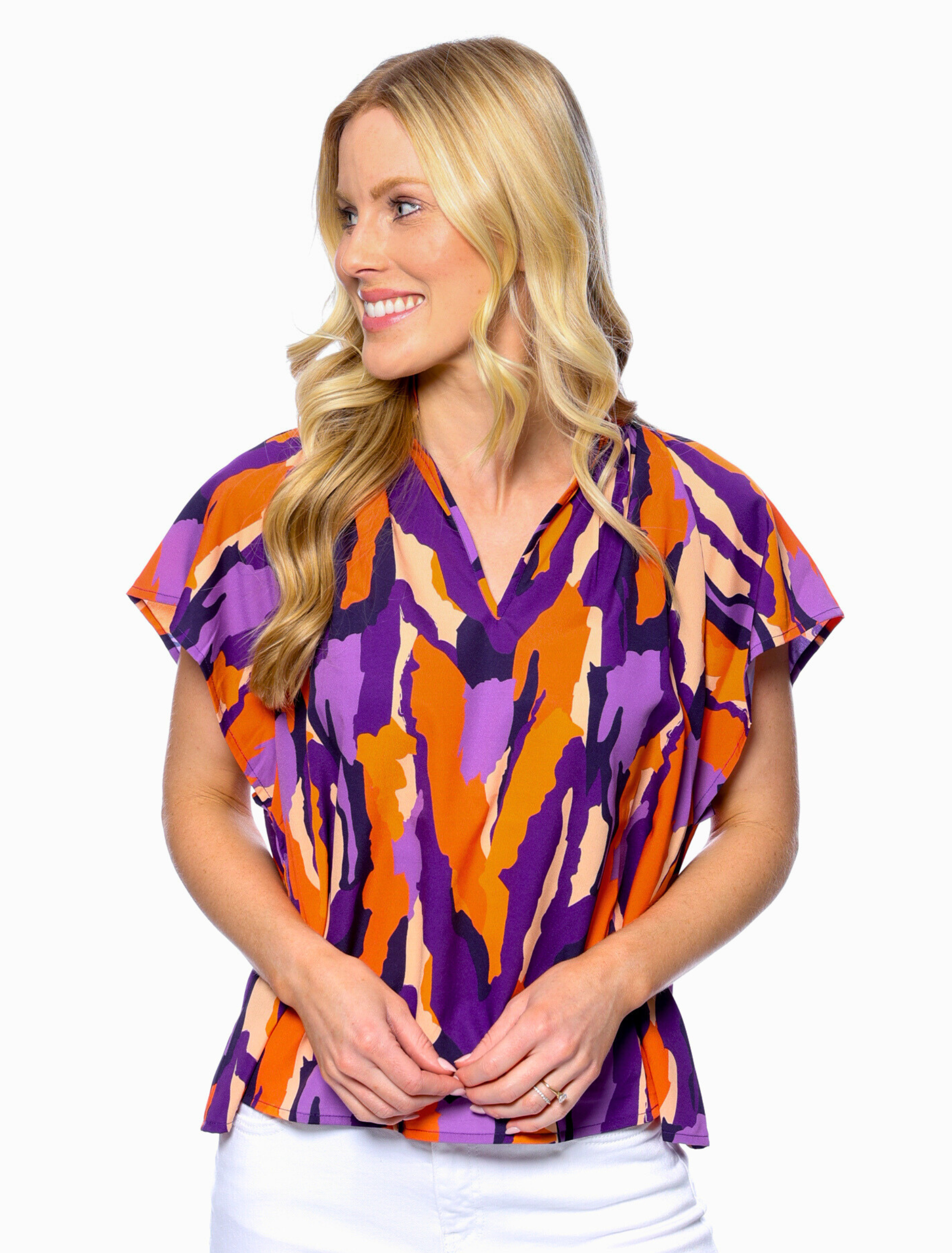 suu77 arts&amp;science blouse dress Singer Blouse | Saffron | Fashionkind
