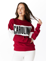 The Carolina Color Block Sweatshirt