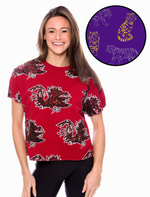 The Sequin French Terry Top LSU