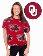 The Sequin French Terry Top Oklahoma
