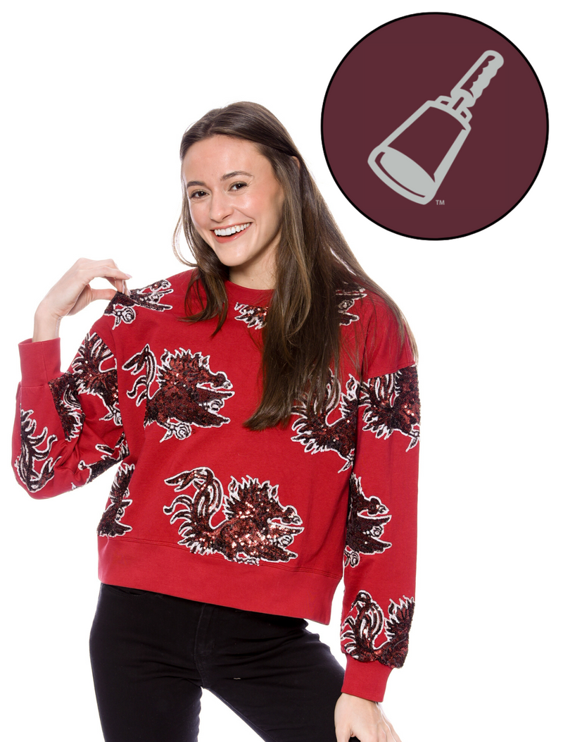 The Sequin French Terry Sweatshirt Mississippi State