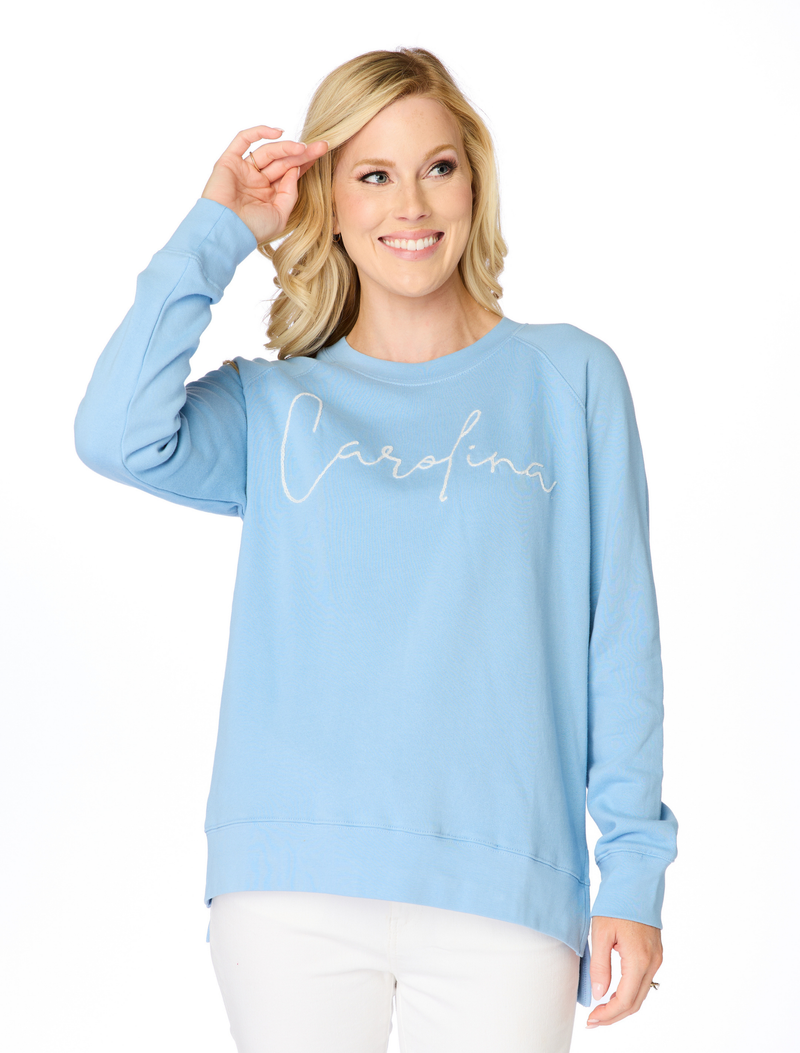 The Carolina Embroidered Pullover