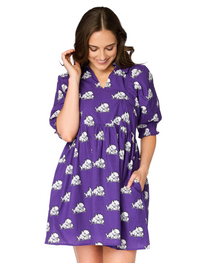 The Horned Frogs Poplin Dress