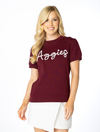 EXC: The Aggies Glitter Script Short Sleeve