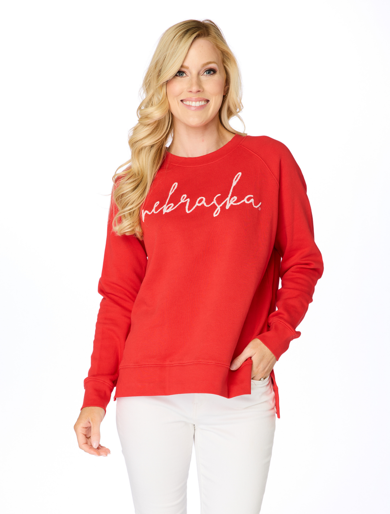 The Nebraska Embroidered Pullover