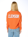 The Clemson Collared V-Neck Pullover