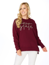 The State Embroidered Pullover