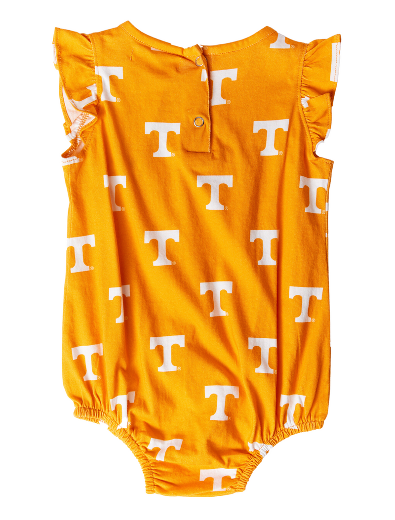 The Tennessee Flutter Sleeve Romper