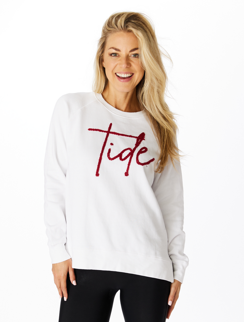 The Tide Embroidered Sweatshirt