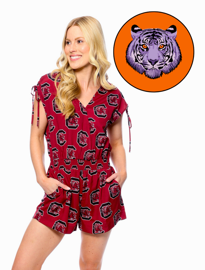 The Poly Romper Clemson