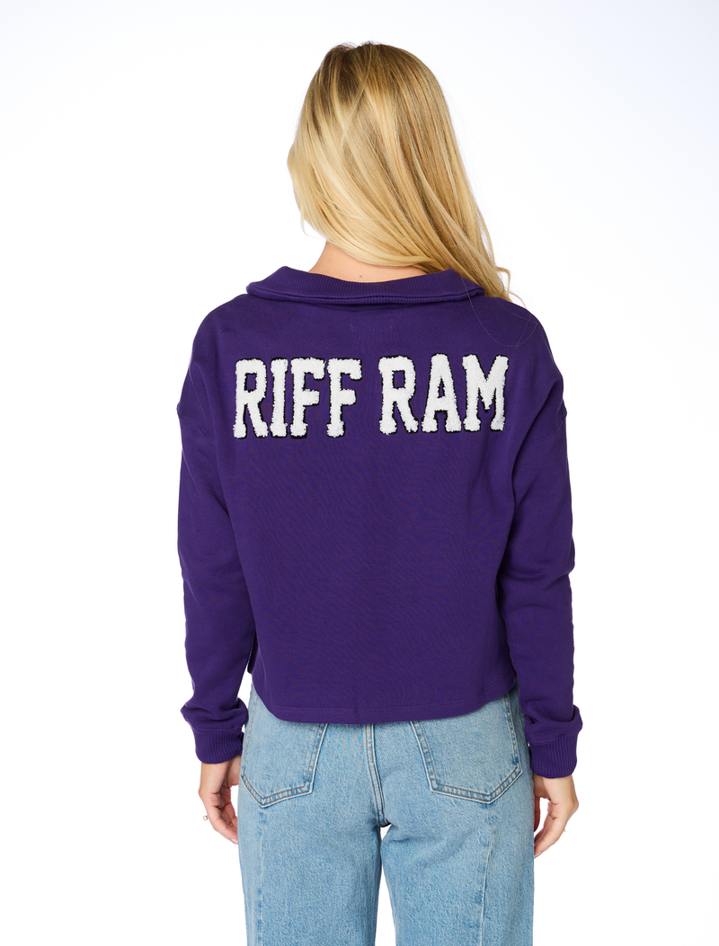 The Riff Ram Collared V-Neck Pullover