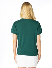 The Spartans Glitter Script Short Sleeve