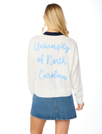 The UNC Glitter Script Cardigan