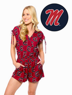 The Poly Romper Ole Miss
