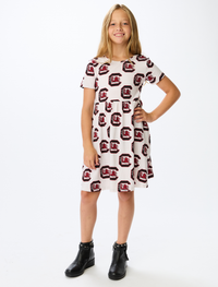 The Carolina Gamecocks Girls Pocket Dress