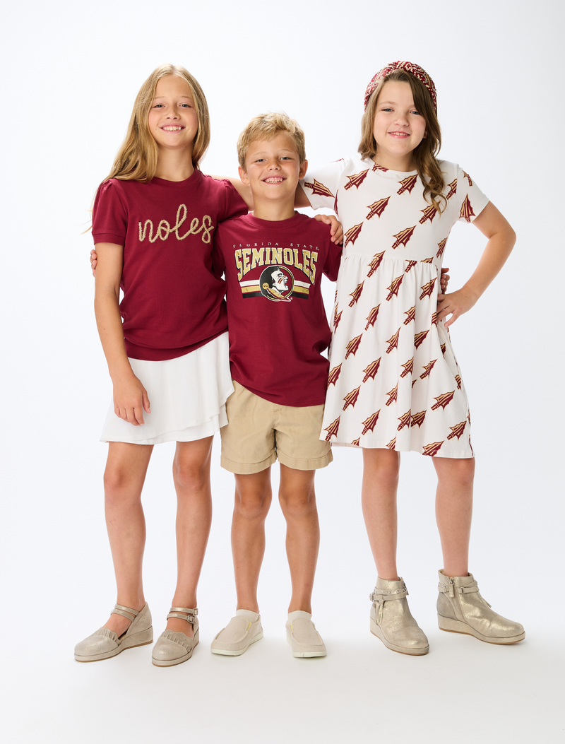 The Girls Noles Glitter Script Top