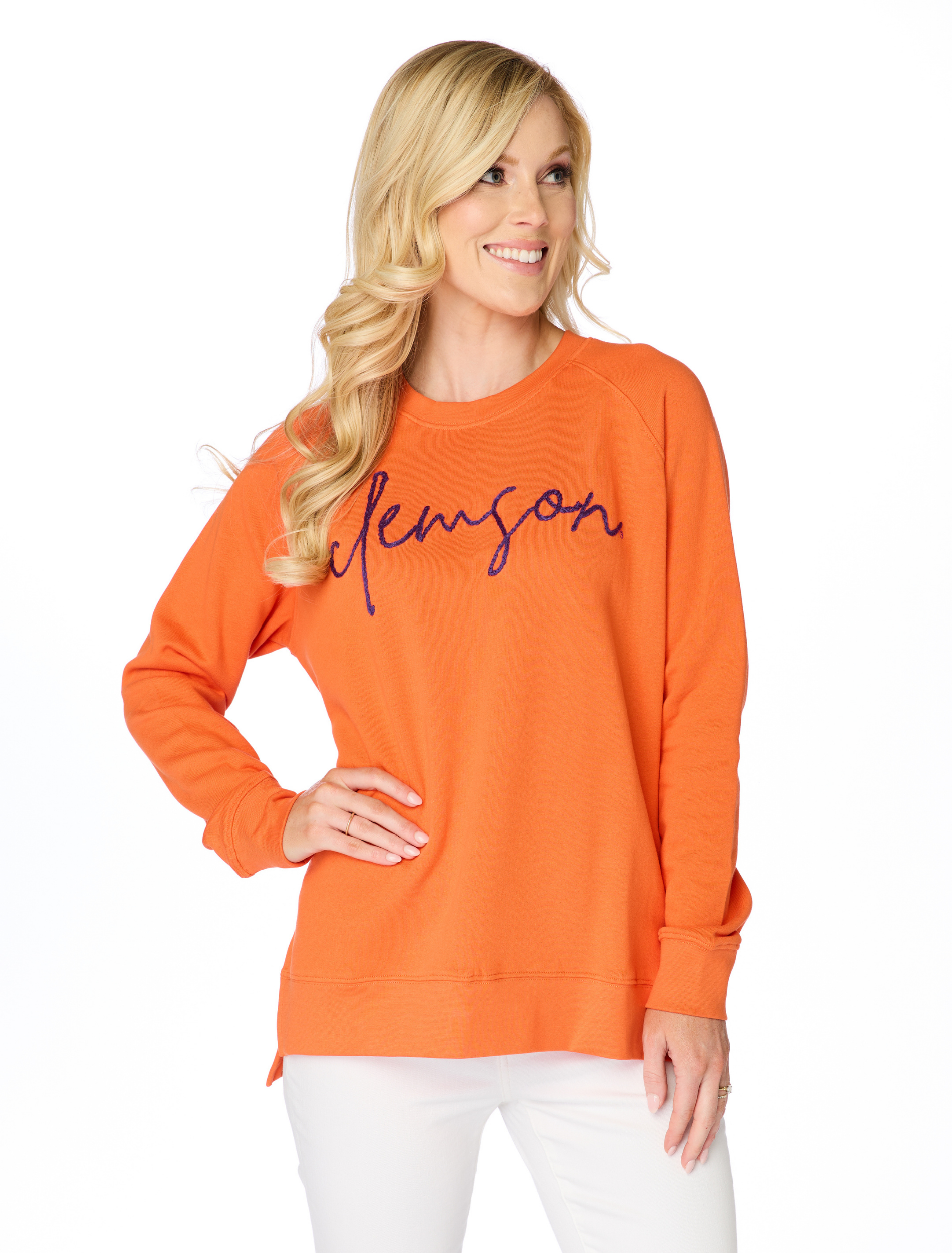 The Clemson Embroidered Pullover – Stewart Simmons
