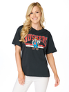 The Huskers Distressed Boyfriend Tee