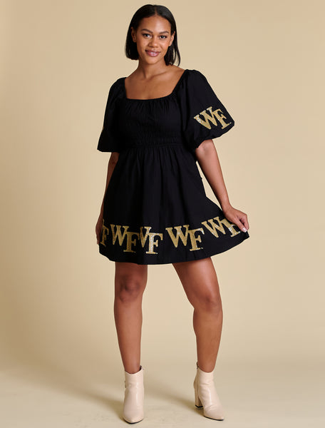 Game Day Puff Sleeve Dress – Stewart Simmons