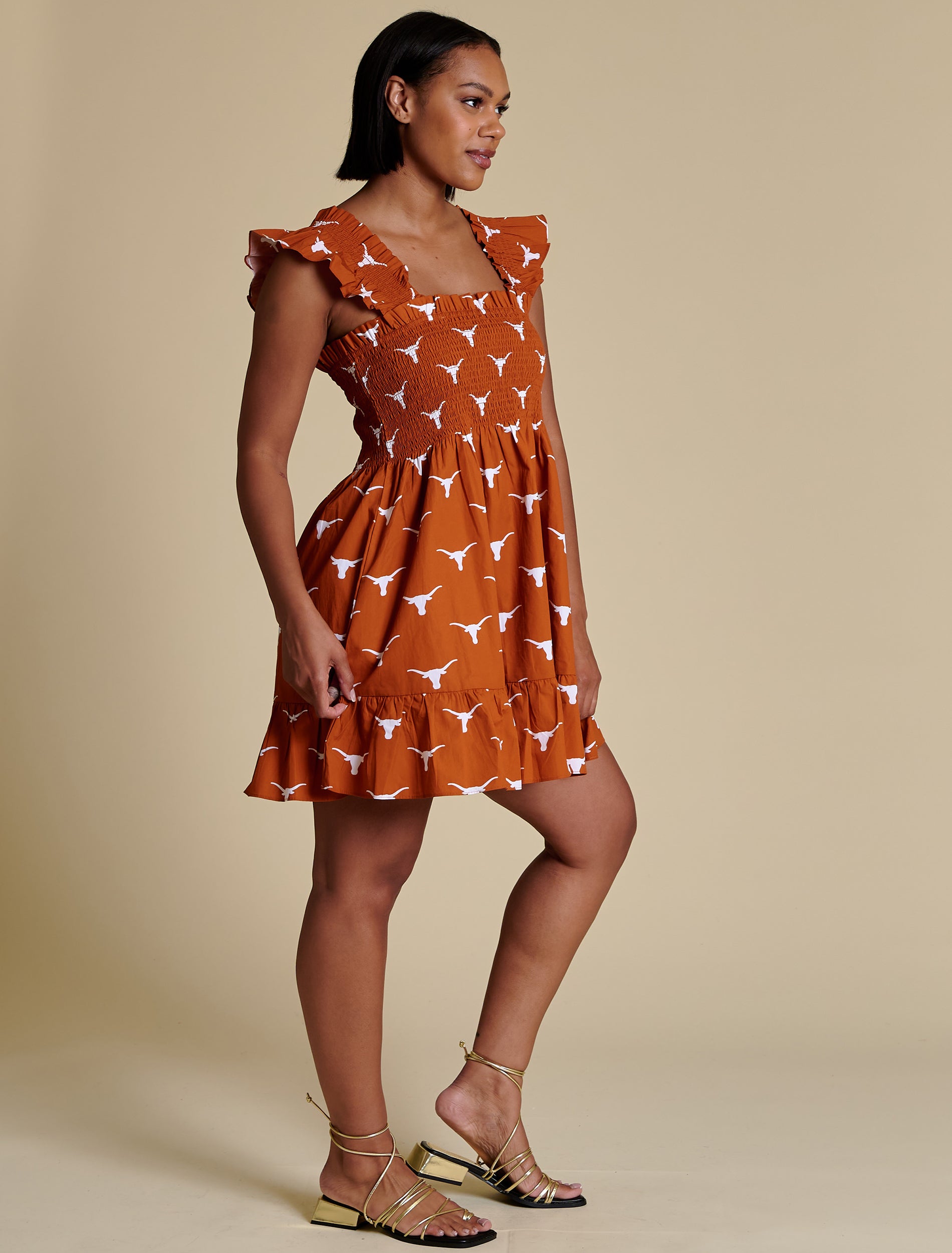 Game Day Smocked Dress MD Game Day Smocked Dress MD