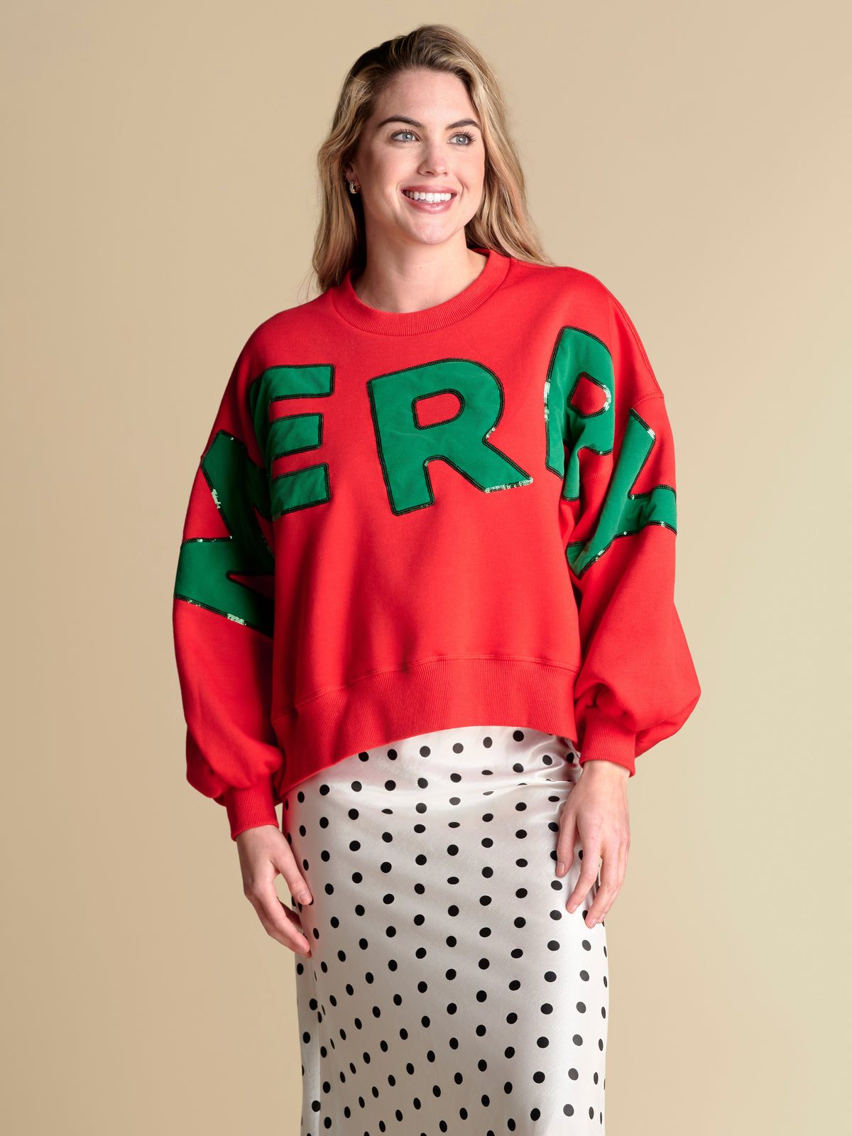 The Merry Balloon Sleeve Pullover – Stewart Simmons