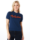The Auburn Glitter Script Shirt