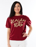 The Florida State Glitter Script Shirt