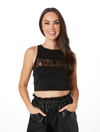 The Noles Sequin Crop