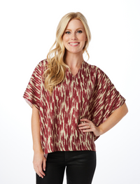 The Garnet + Gold Oversized Blouse