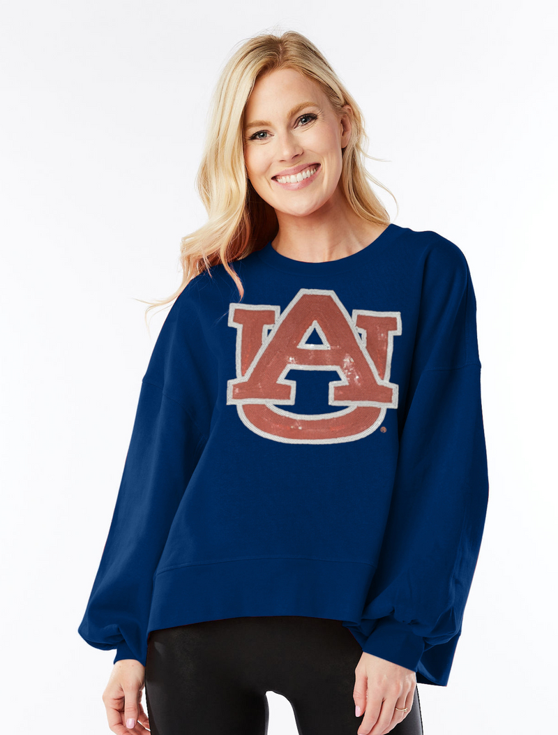 The Auburn Sequin Pullover