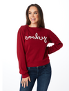 The Cocky Glitter Script Long Sleeve