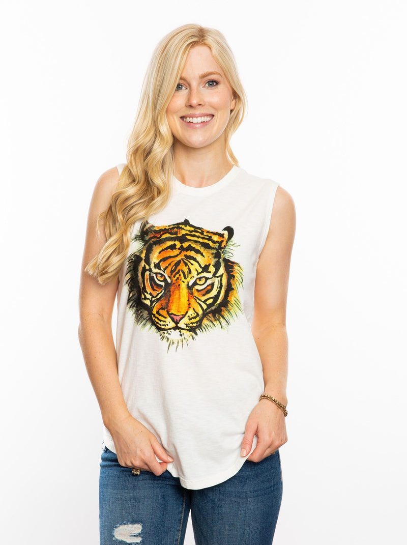 The Watercolor Tiger | Tank
