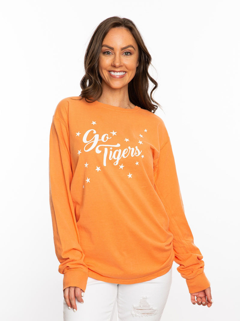 The Go Tigers Garment Washed Long Sleeve