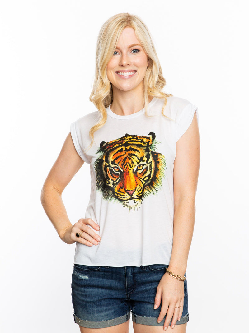 The Watercolor Tiger | Muscle Tee