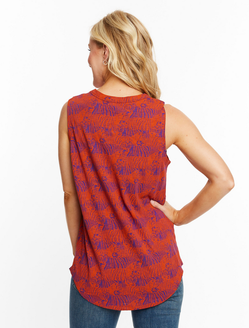 The Clemson Tiger Muscle Tank