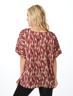 The Garnet + Gold Oversized Blouse