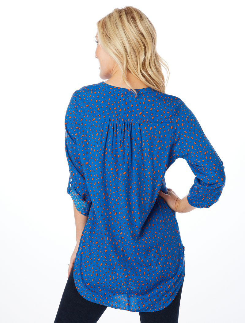 The Blue + Orange Tunic