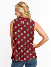 The Seminole Ruffle Tank